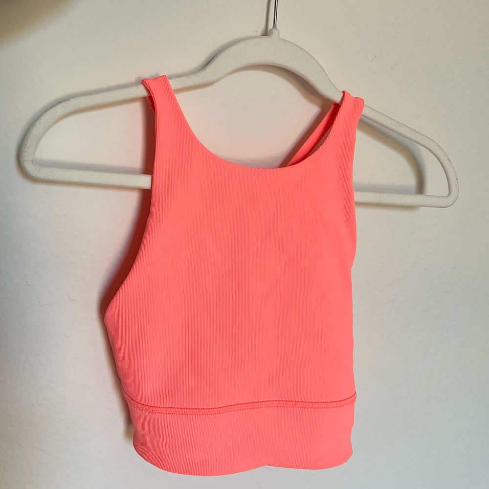 Lululemon Energy High Neck Longline Sports Bra